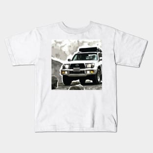 Toyota Land cruiser rocky road Kids T-Shirt